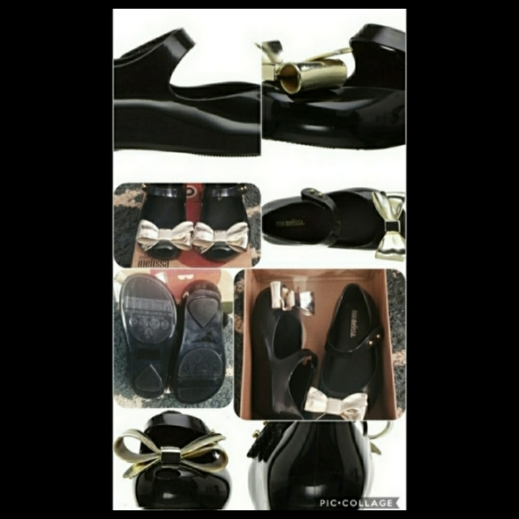 Mini Melissa Ultra Celebration Mary Jane Sz 7 - Picture 6 of 8